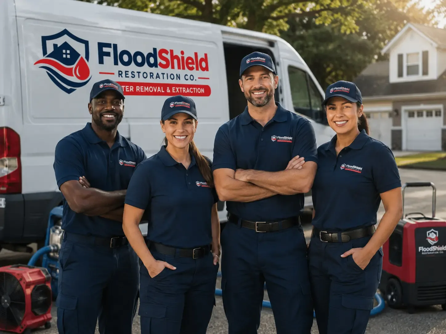 Flood Damage Restoration company in Hilliards, PA